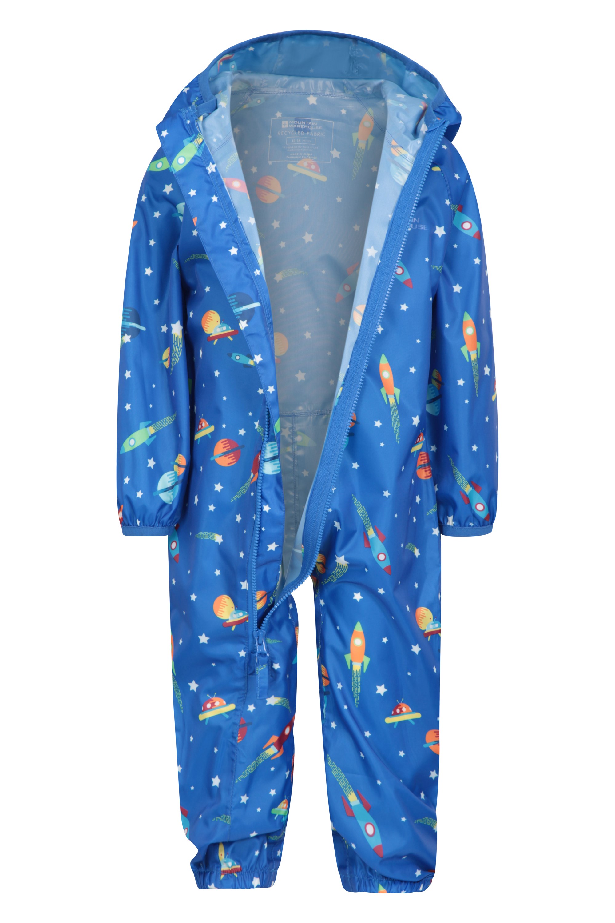 Printed Toddler Recycled Waterproof Rain Suit Mountain Warehouse US