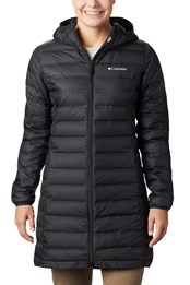 Lake 22™ Womens Long Down Jacket Black