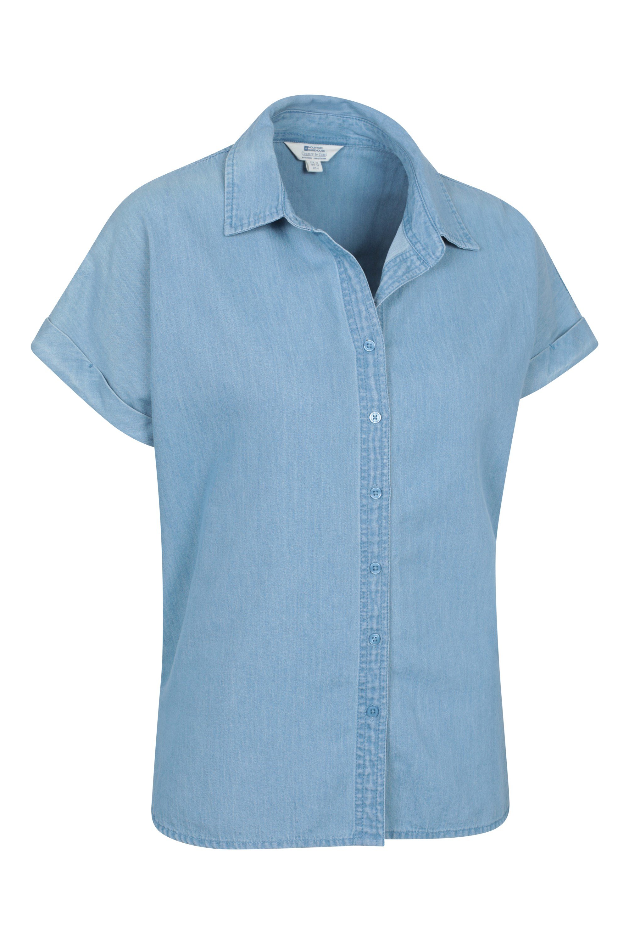 (マウンテン・ウェアハウス) Mountain Warehouse レディース Palm チェック柄 リラックスフィット 半袖シャツ トップ Palm Womens Relaxed Check Shirt | Mountain Warehouse US