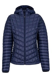 Womens Recycled Featherless Jacket Navy
