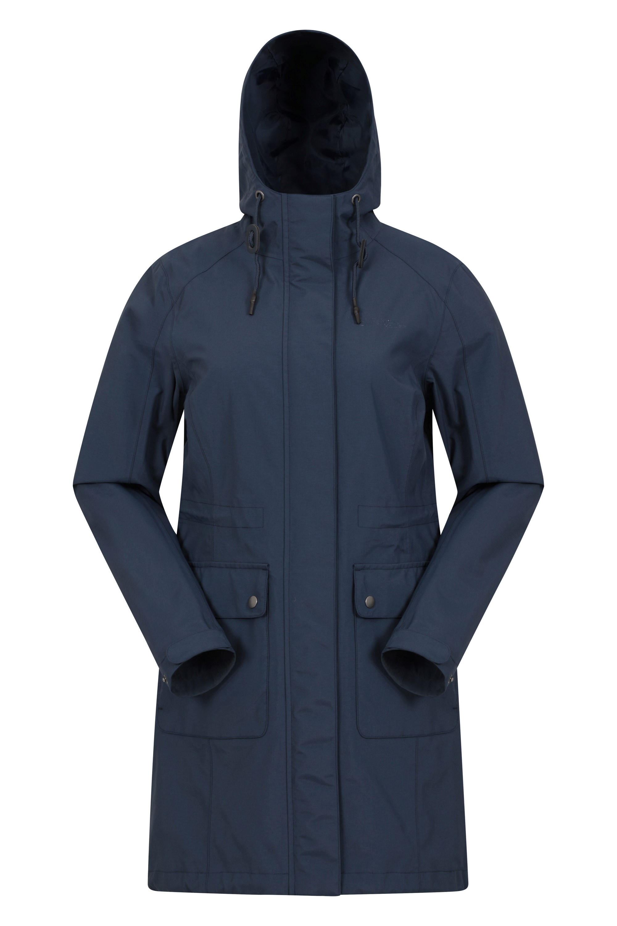 Navy waterproof parka womens sale