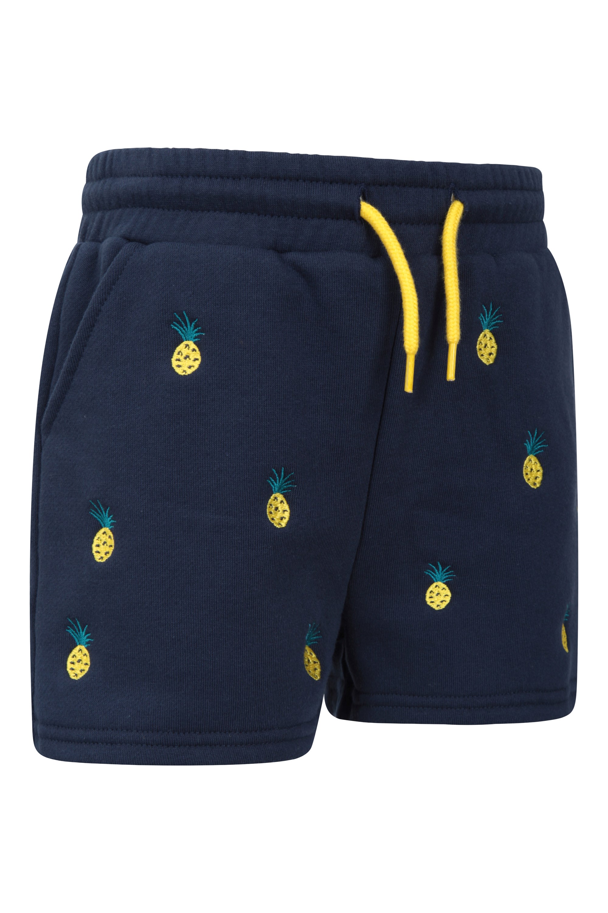 Kids Pineapple Jersey Shorts