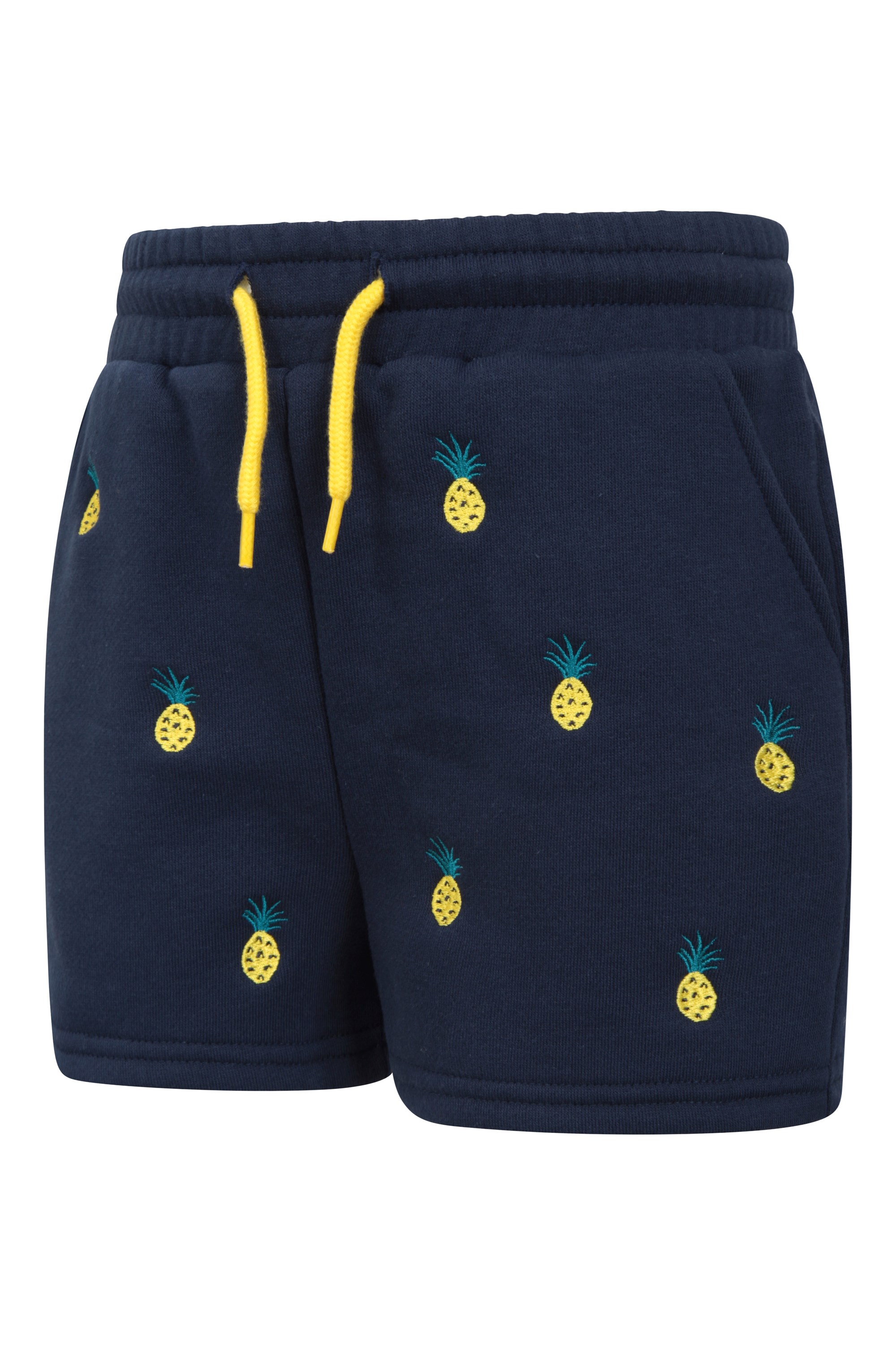 Kids Pineapple Jersey Shorts