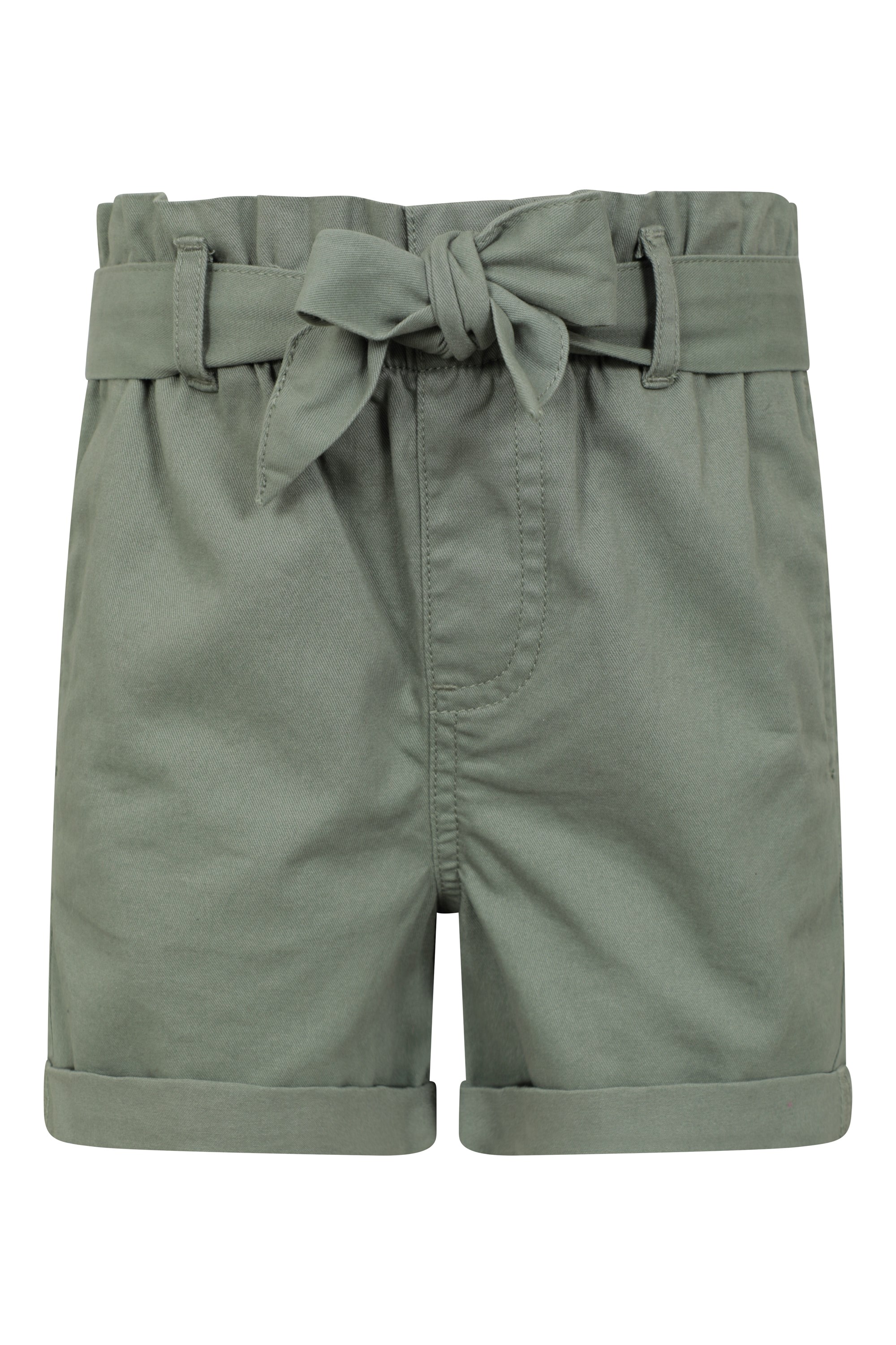 Kids Paperbag Shorts - Green