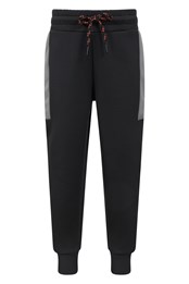 Kids Panelled Sporty Joggers Mixed