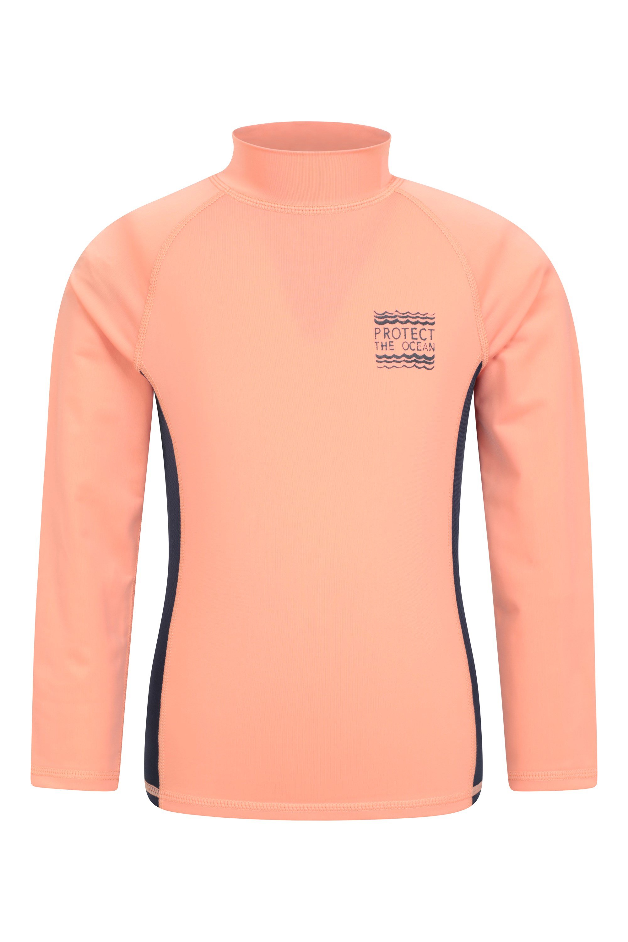 Steve Backshall Ocean Kids Long Sleeve Rash Vest - Pink