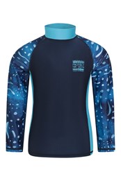 Steve Backshall - T-shirt Manches Longues anti-UV Enfants Ocean