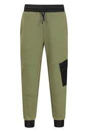 Panelled Sporty Kids Joggers