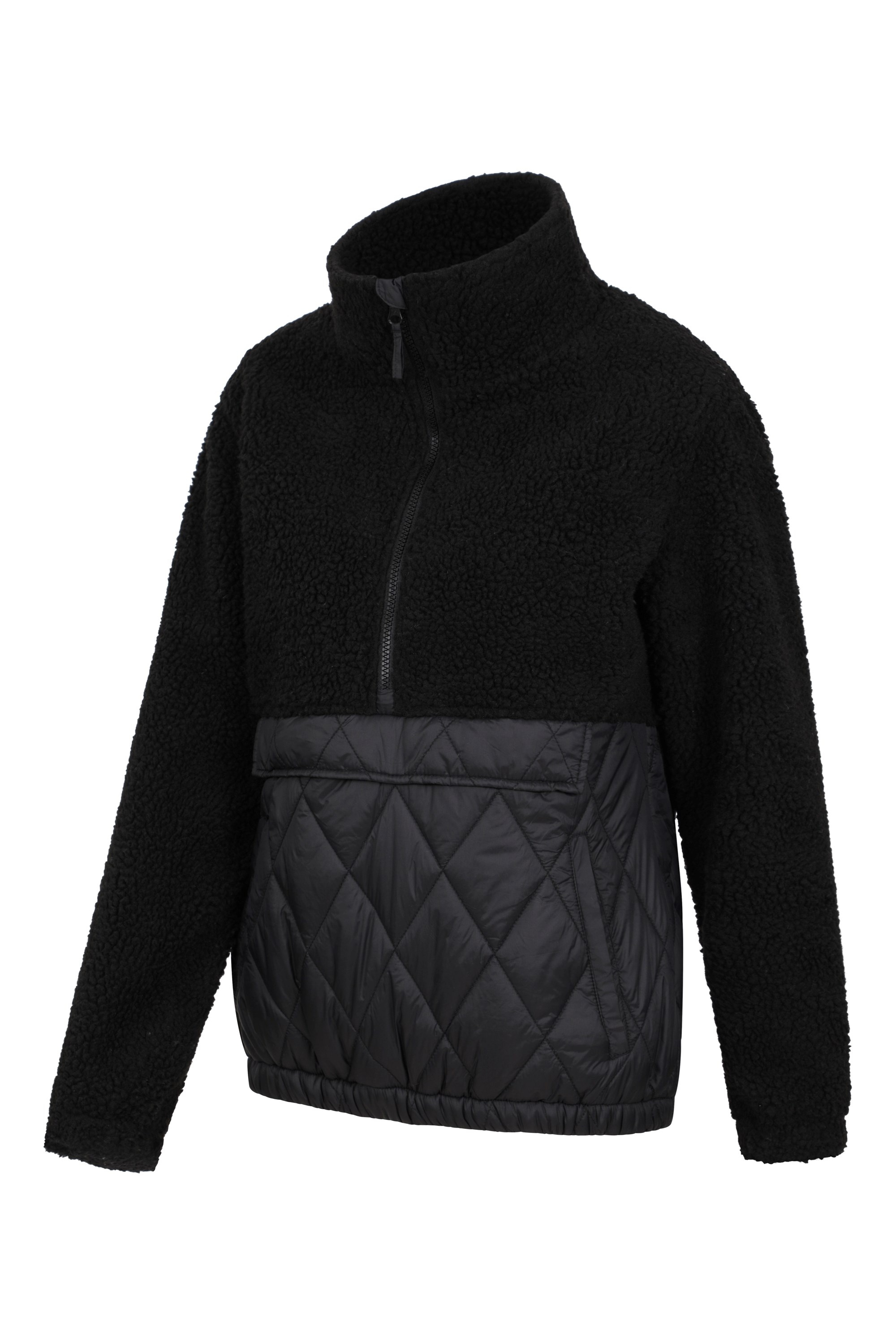 Brook Womens Hybrid Half-Zip Fleece | Mountain Warehouse US