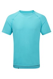 Mens Life Tencel T-Shirt Bright Blue
