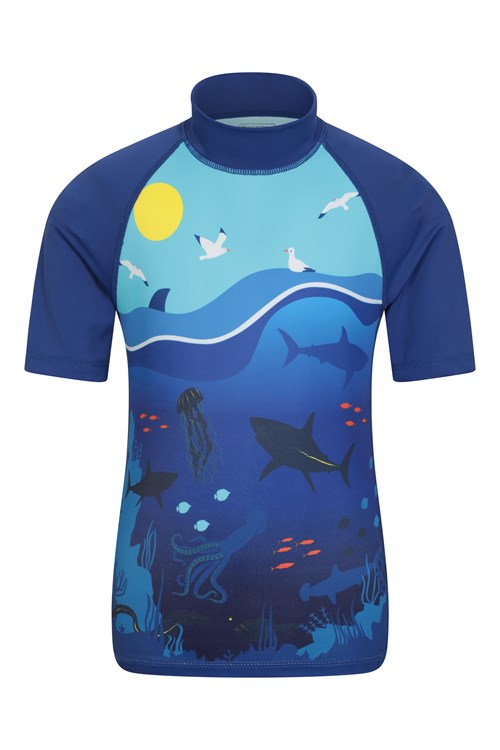 Men's Rash Guard Shirts Short Sleeve Anti UV Stretchy Swim T-shirt Bathing  Suit