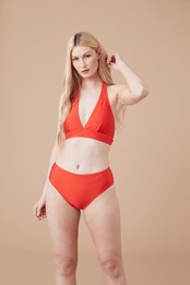 Vent Womens Bikini Top Red