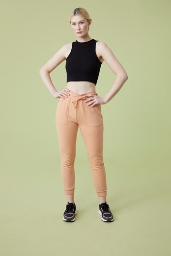 Ribbed Womens Vest Black