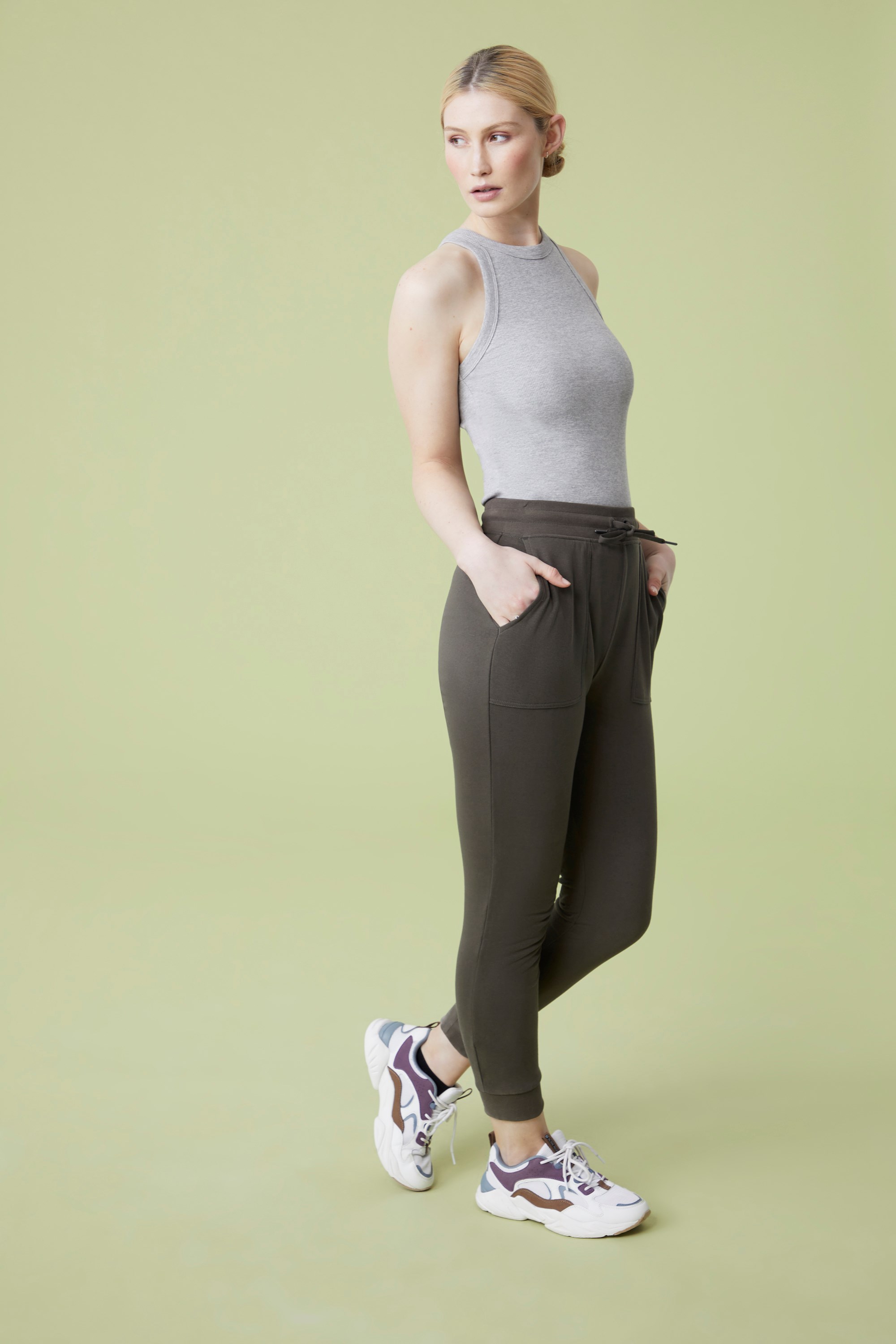 Active People Tranquillity Jogginghose für Damen - Khaki