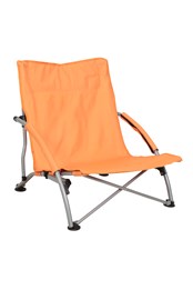 Niski fotel Pomarańczowy