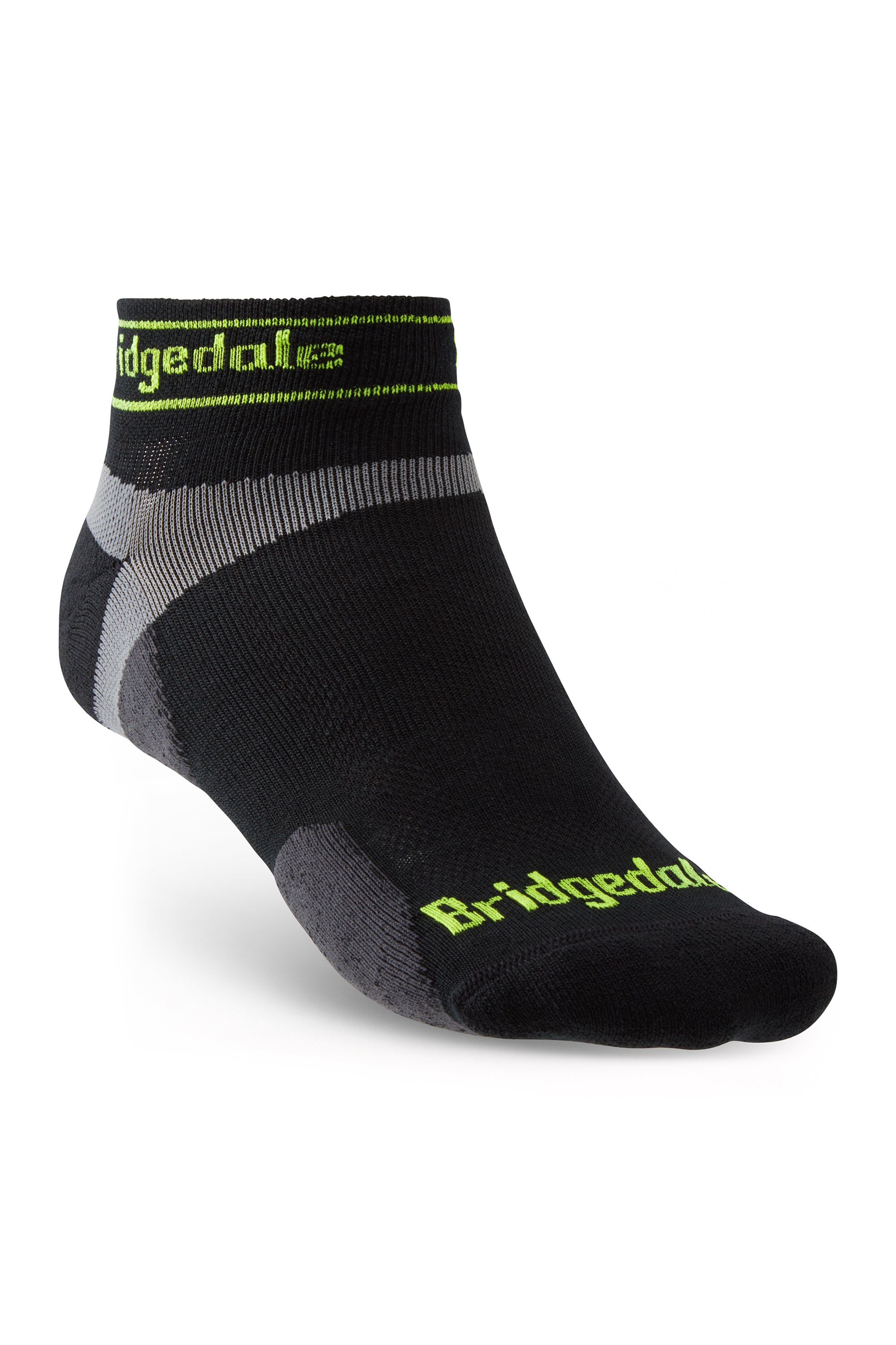 Bridgedale Mens Lightweight Low Merino Sock Black