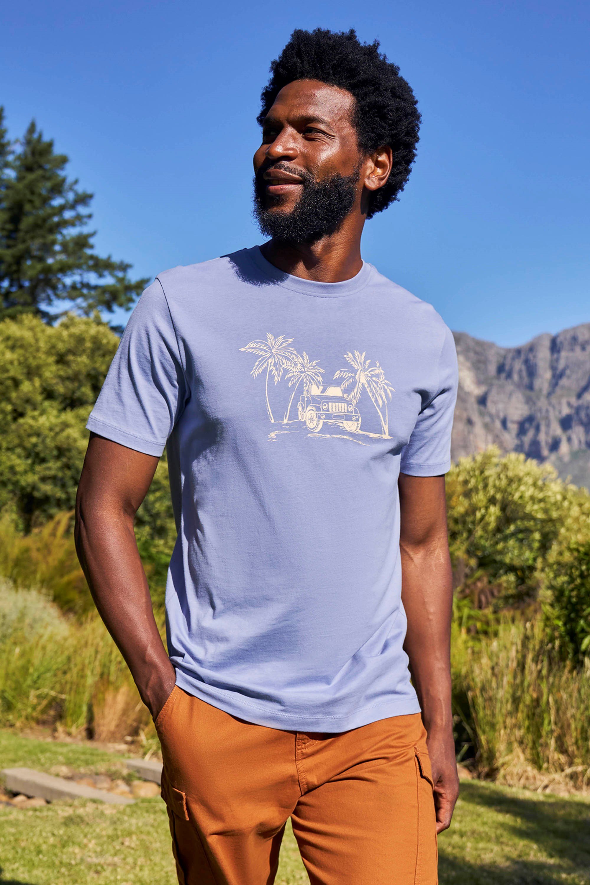 Ocean Drive Mens Organic T-Shirt