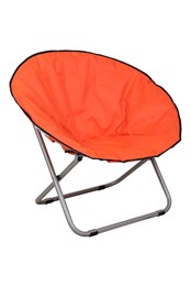 Round Folding Chair Orange