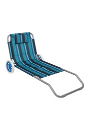 Sun Lounger With Wheels