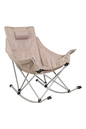 Folding Rocking Chair Beige