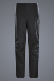 Ultra Mens Typhoon Waterproof Overtrousers - Short Length Black