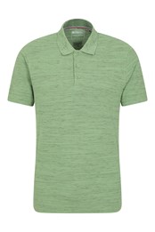 Dawnay Pique Slub camisa tipo polo con textura para hombre Verde
