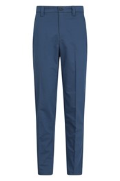 Mens Sweat Wicking Golf Trousers Navy