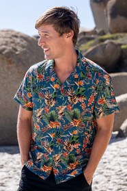 Beach Mens Short Sleeve Shirt Mountain Warehouse GB