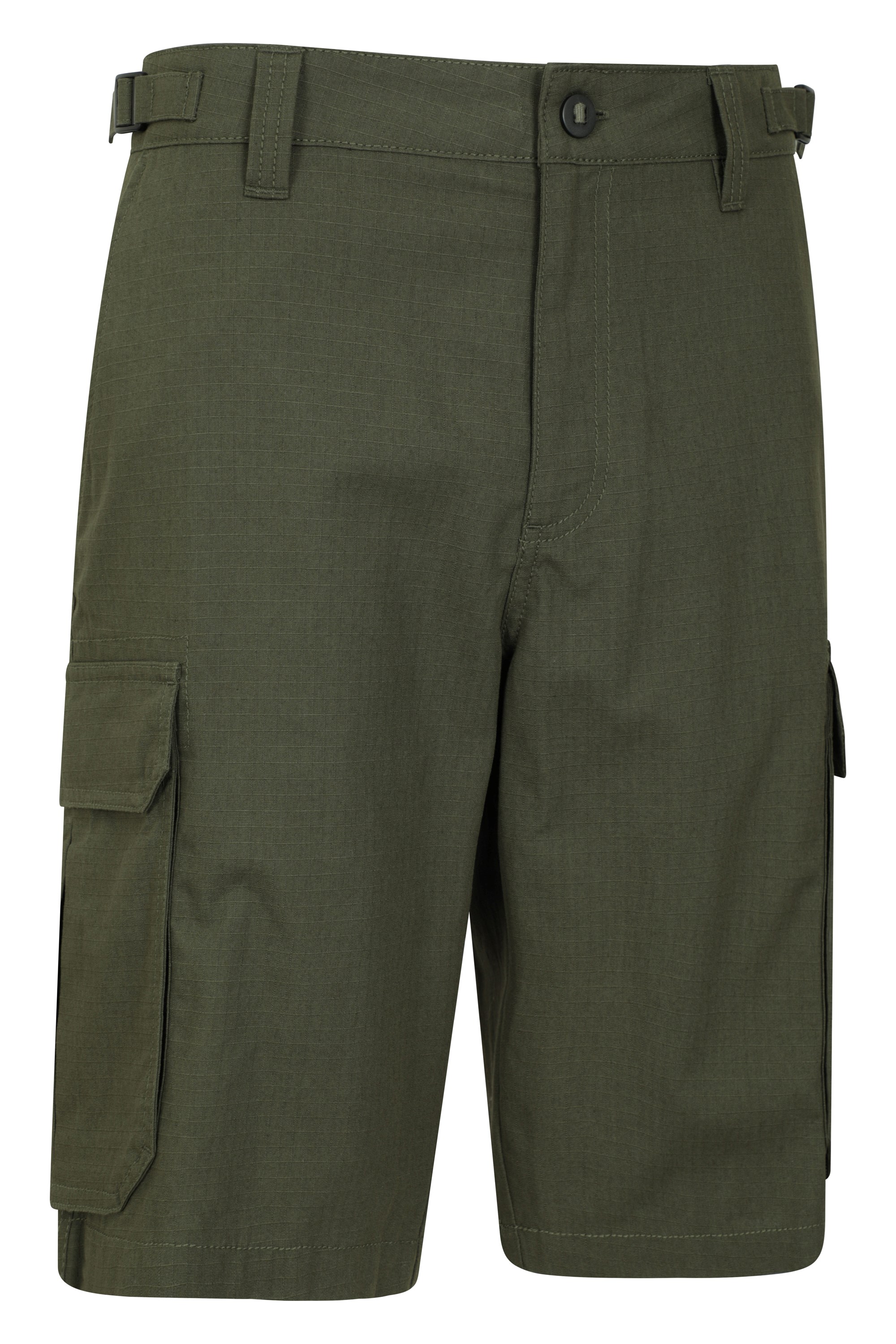 Mountain Warehouse Prospect Rip-Stop Mens Cargo Shorts - Green | Size W36