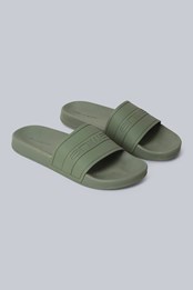 Animal Palm Mens Recycled Sliders