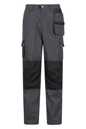 Mens Workwear Trousers - Short Length Charcoal