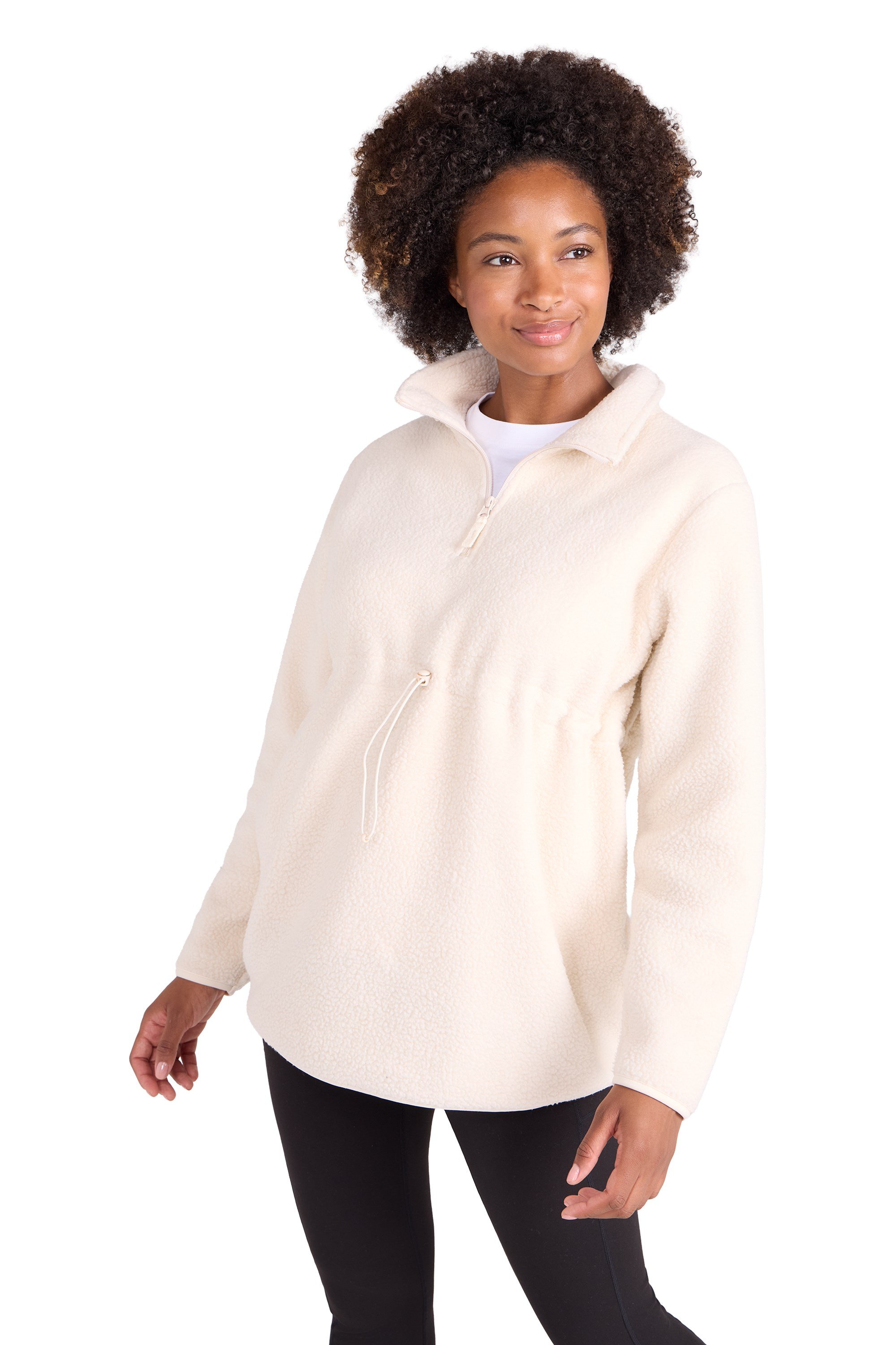 Cozy Sherpa Half-Zip Fleece