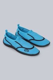 Cove Mens Aqua Shoes Blue
