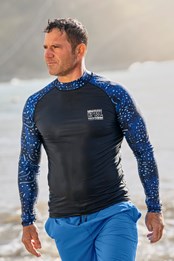 Steve Backshall Ocean Mens Long Sleeve Rash Vest