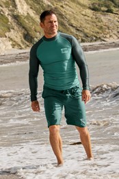 Steve Backshall - T-shirt Manches Longues Anti-UV Homme Ocean