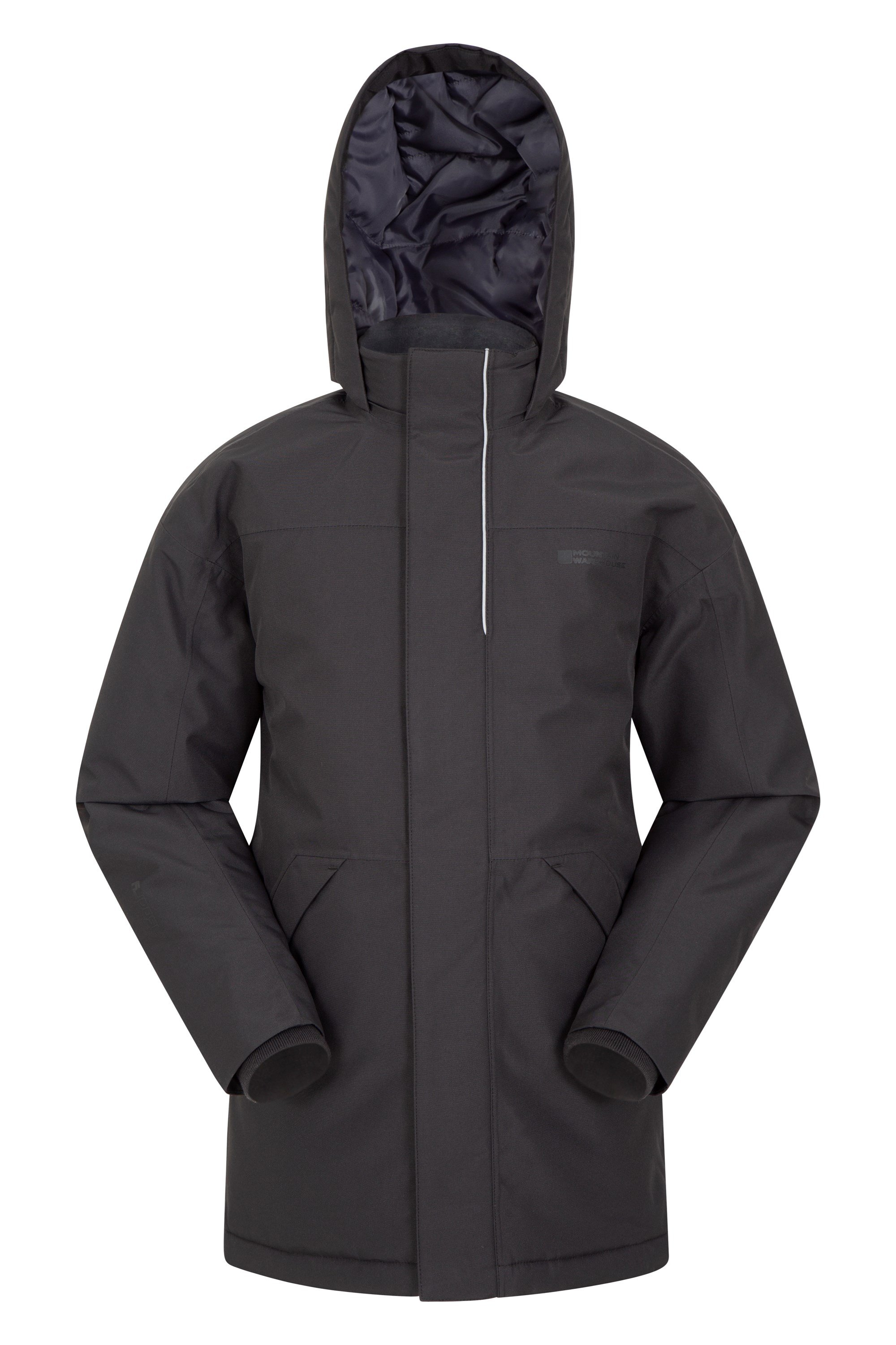 Forest Kids Longline Waterproof Jacket Mountain Warehouse AU