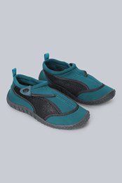 Animal Paddle zapatillas acuáticas para niños Azul Teal Oscuro