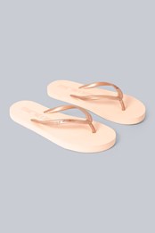 Tongs Femme Oceana Rose Doré