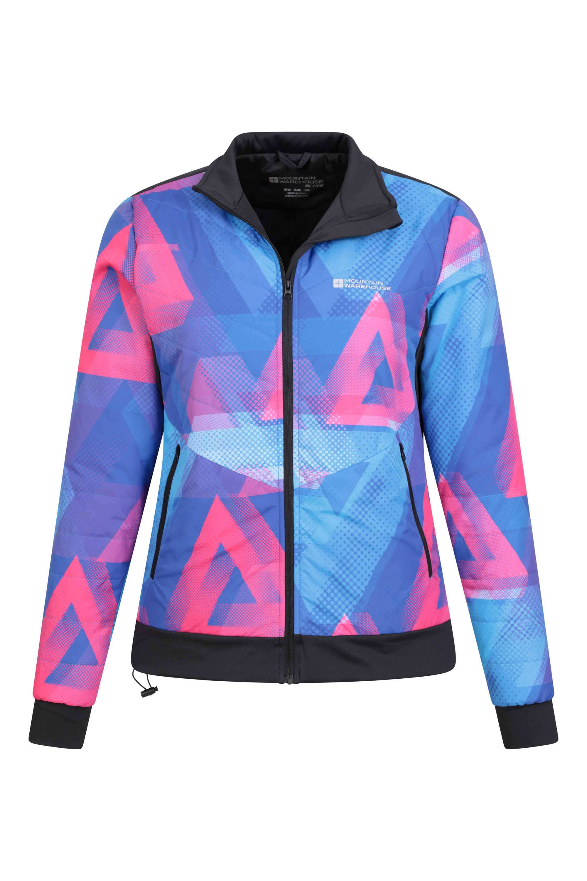 048592 CHASER PRINTED PADDED CYCLING JACKET
