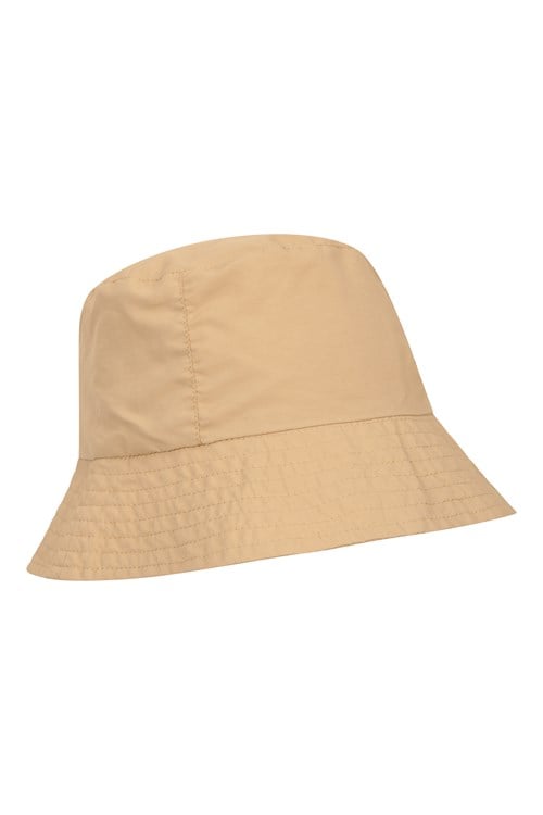 Mountain Warehouse Mens Packable Bucket Hat - Beige | Size One