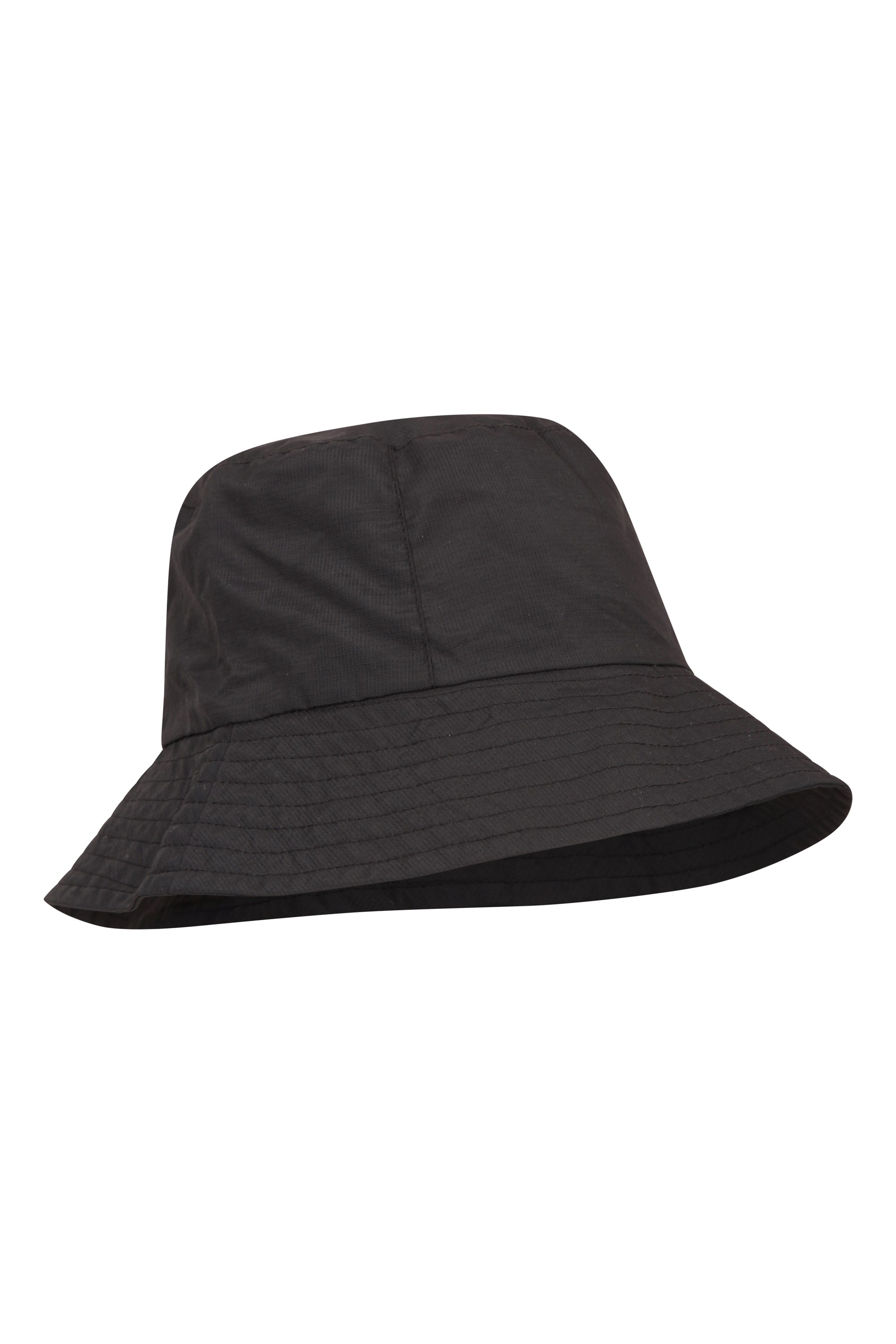 Mens Packable Bucket Hat - Black