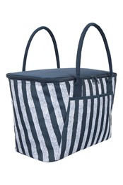 Square Coolbag - Patterned Navy
