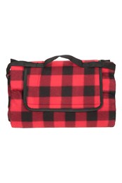 XL Patterned Picnic Mat Red