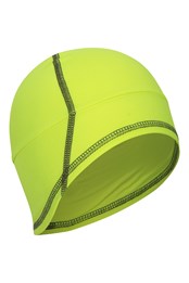 Męska elastyczna czapka do biegania Limonkowy