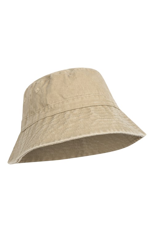 Cotton Bucket Hat - Beige - Men