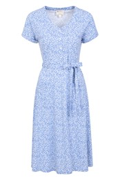 Isola robe en jersey pour femme Bleu