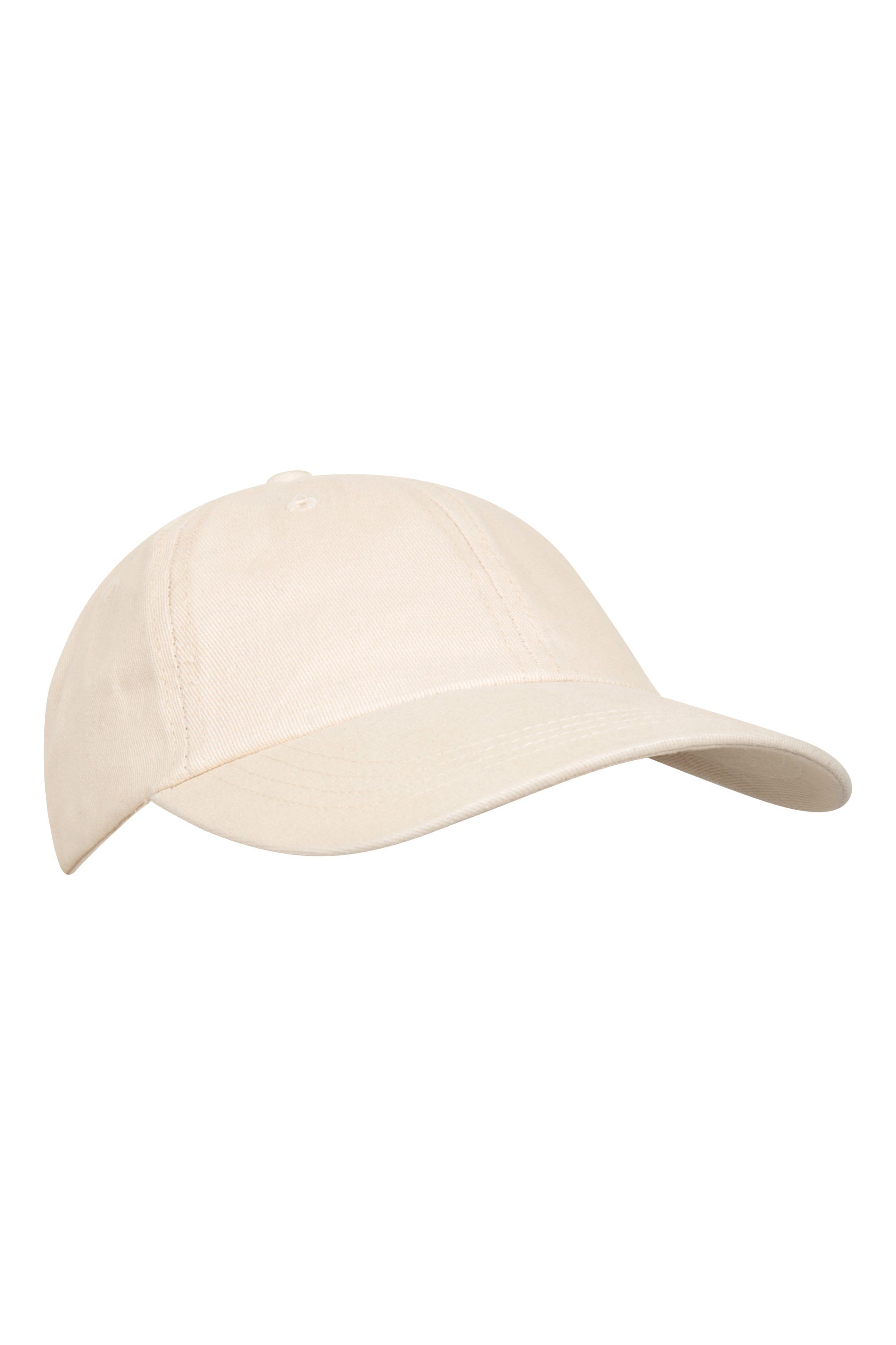 Washed Womens Baseball Cap - Beige