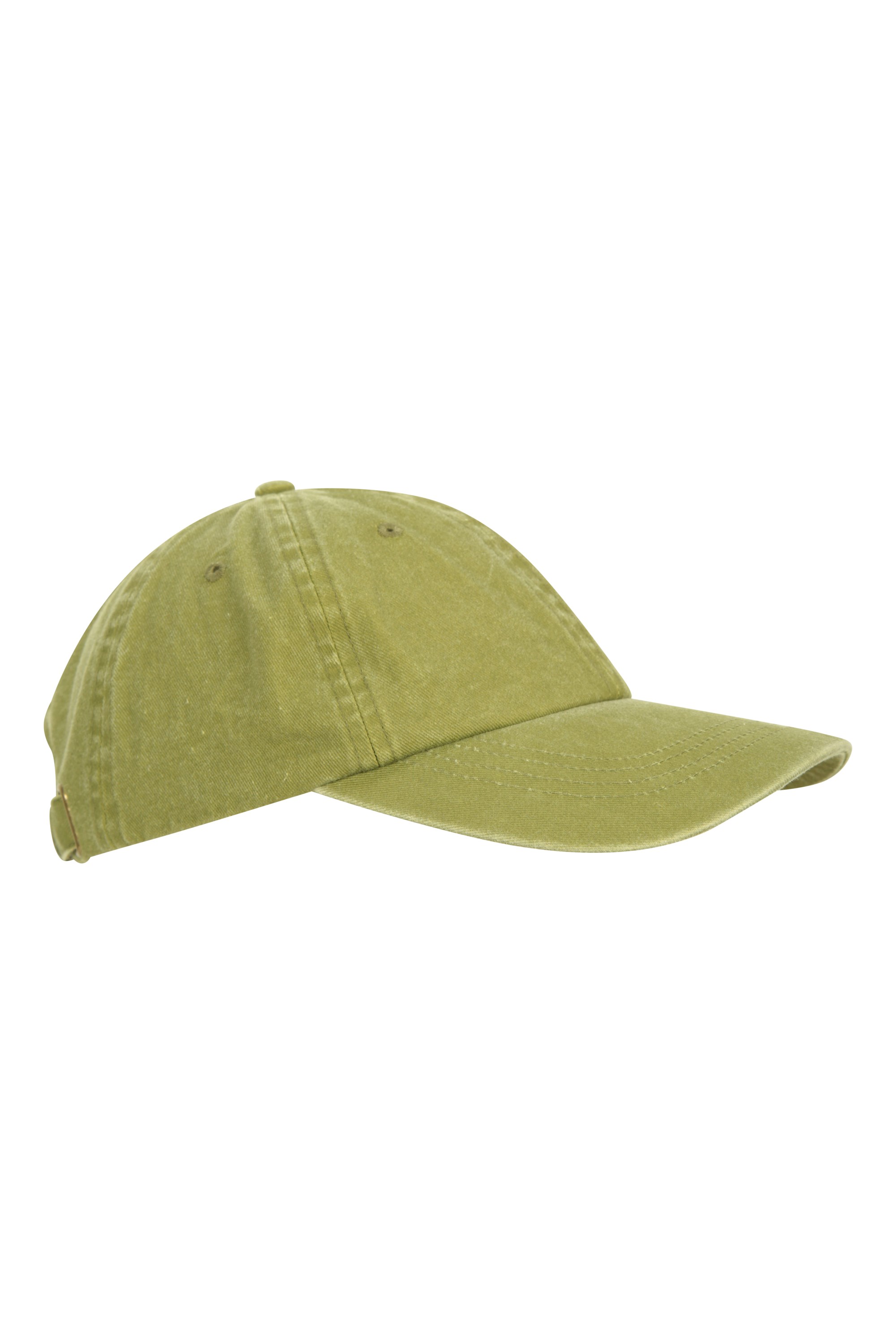 Damska czapka z daszkiem ze spranego denimu - Green