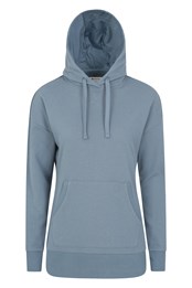 Lounge Soft-Touch Womens Longline Hoodie