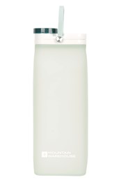 Botella de agua de silicona enrollable